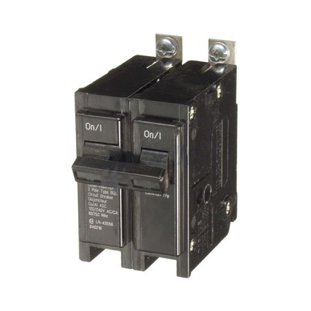 20 AMP Black Plastic BQL Double Pole Breaker